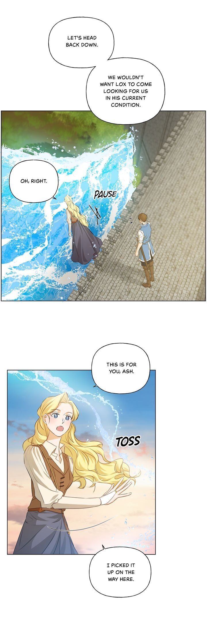 The Golden Haired Elementalist Chapter 80 page 28 - Chapter 80