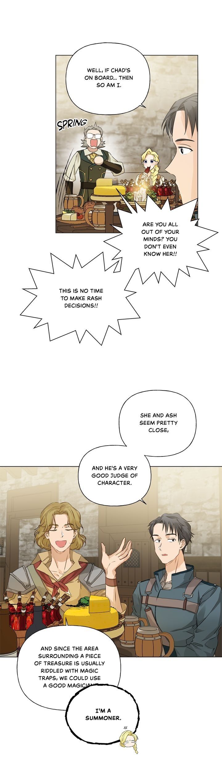 The Golden Haired Elementalist Chapter 81 page 35 - Chapter 81
