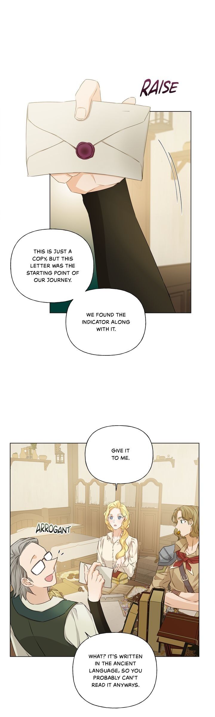 The Golden Haired Elementalist Chapter 82 page 14 - Chapter 82