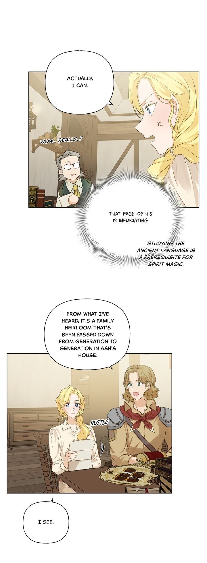 The Golden Haired Elementalist Chapter 82 page 15 - Chapter 82