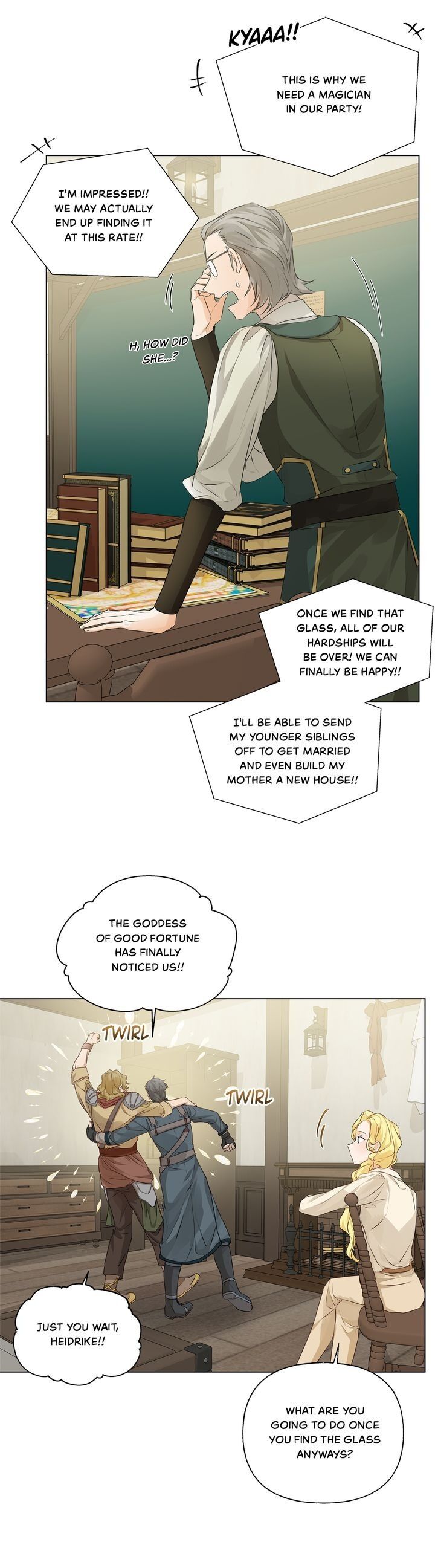 The Golden Haired Elementalist Chapter 82 page 25 - Chapter 82