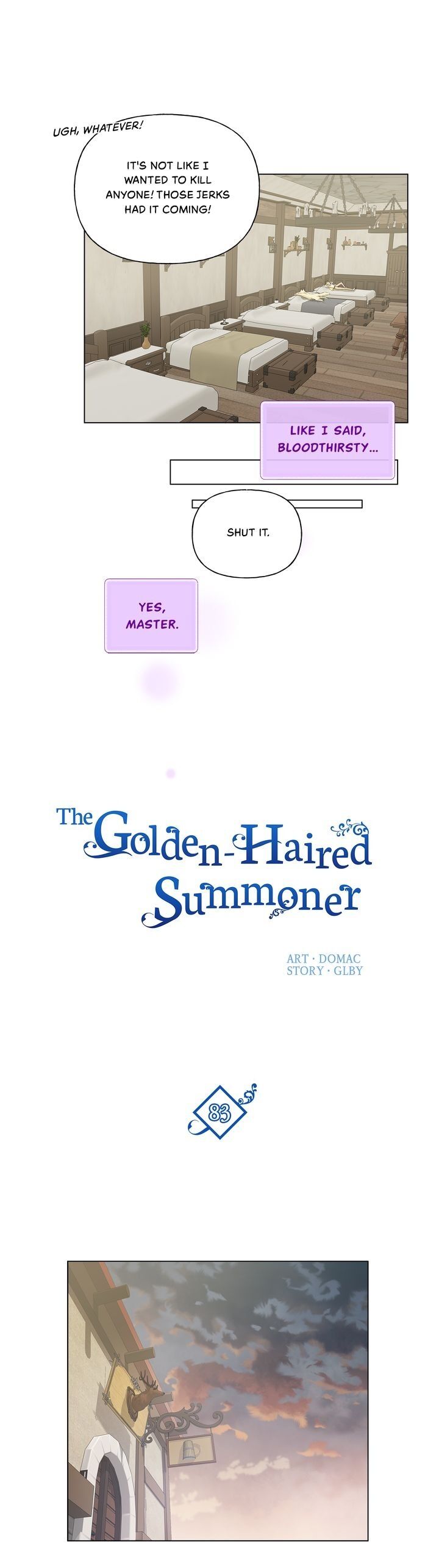 The Golden Haired Elementalist Chapter 83 page 15 - Chapter 83