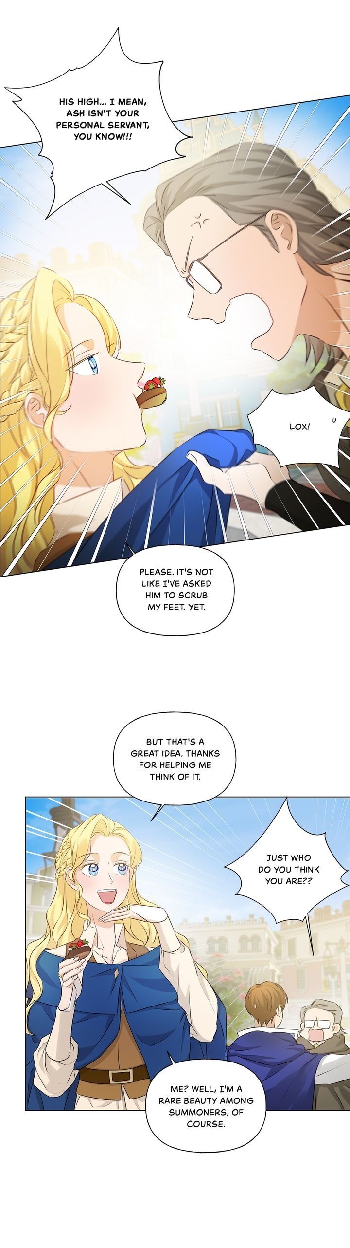 The Golden Haired Elementalist Chapter 84 page 20 - Chapter 84