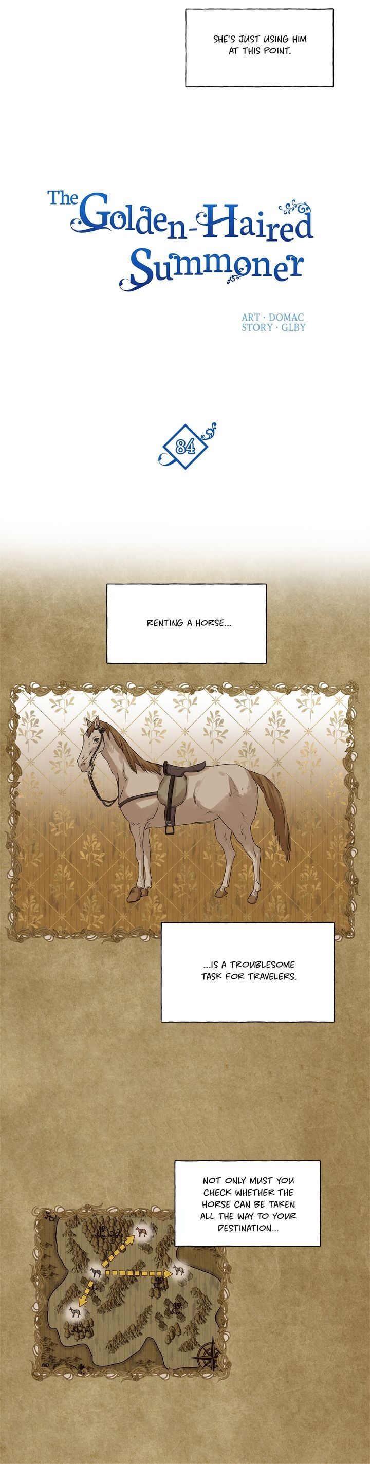 The Golden Haired Elementalist Chapter 84 page 9 - Chapter 84