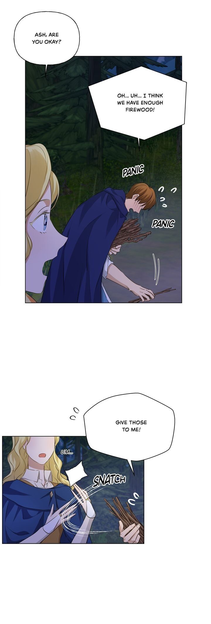 The Golden Haired Elementalist Chapter 85 page 12 - Chapter 85