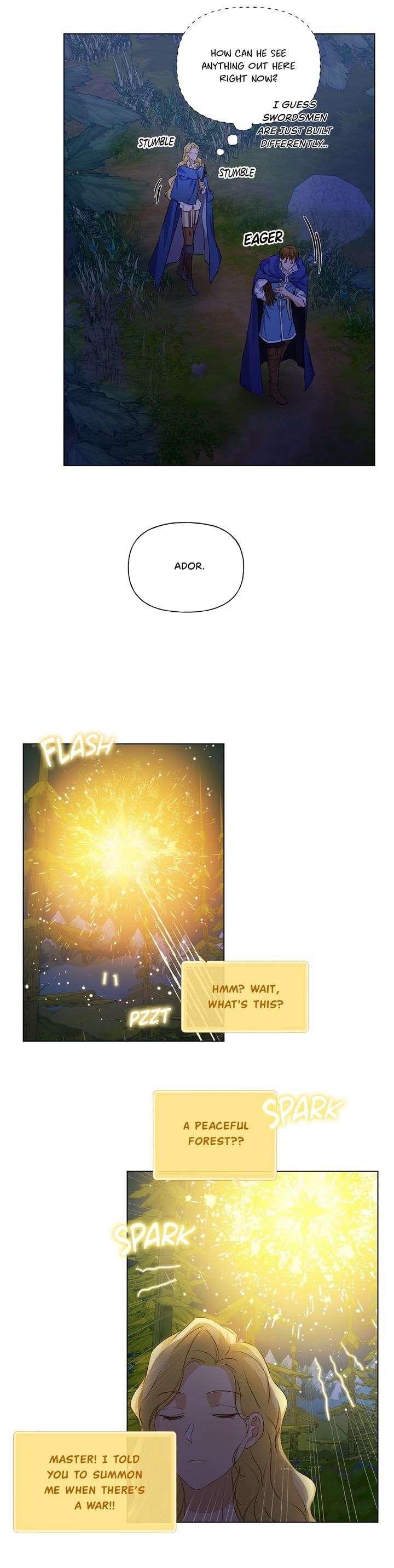 The Golden Haired Elementalist Chapter 85 page 7 - Chapter 85