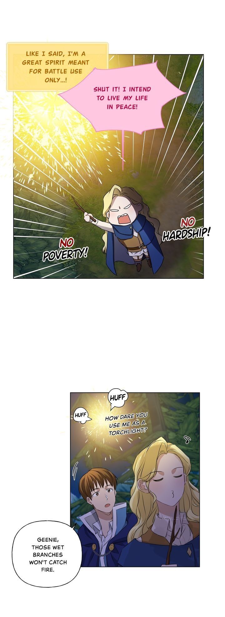 The Golden Haired Elementalist Chapter 85 page 8 - Chapter 85