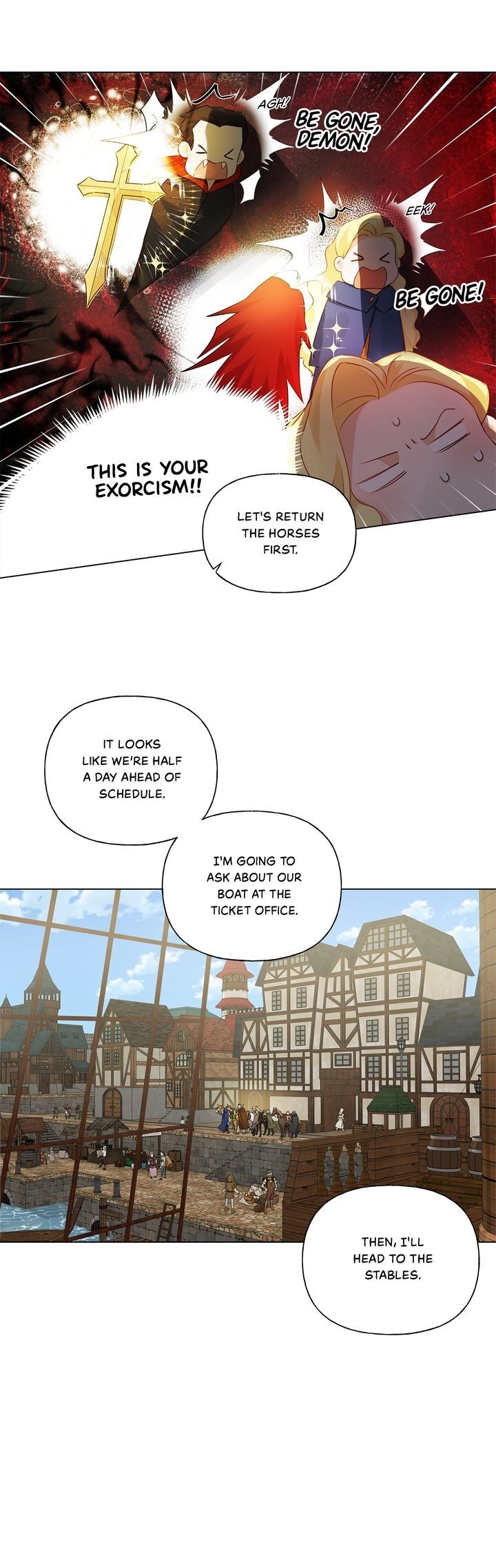 The Golden Haired Elementalist Chapter 86 page 23 - Chapter 86