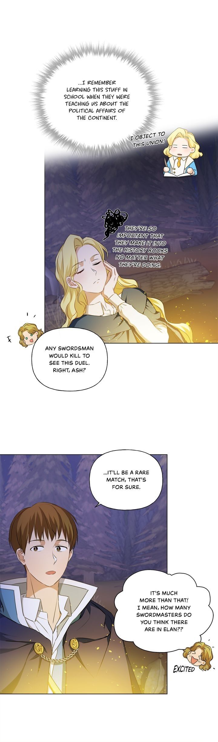 The Golden Haired Elementalist Chapter 86 page 5 - Chapter 86