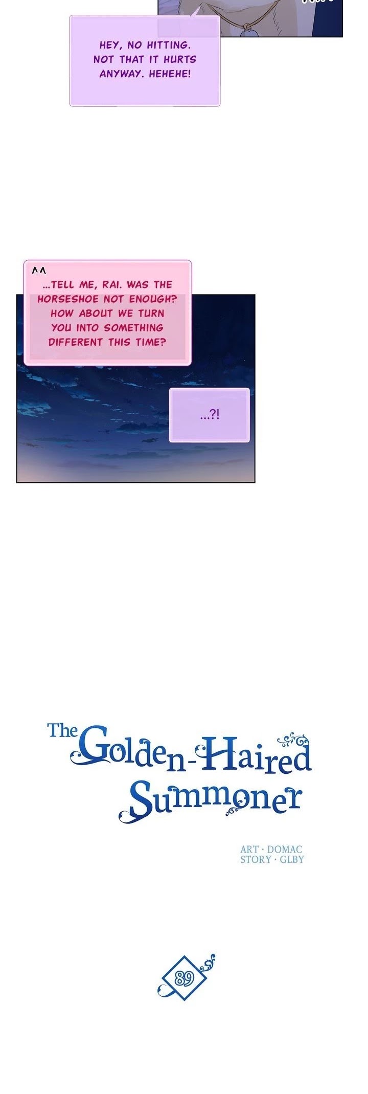 The Golden Haired Elementalist Chapter 89 page 8 - Chapter 89