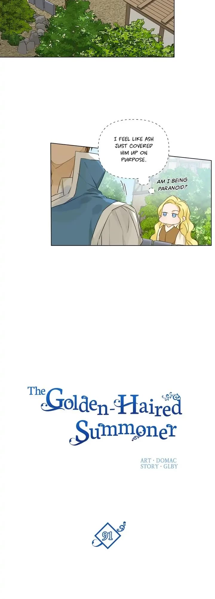 The Golden Haired Elementalist Chapter 91 page 8 - Chapter 91