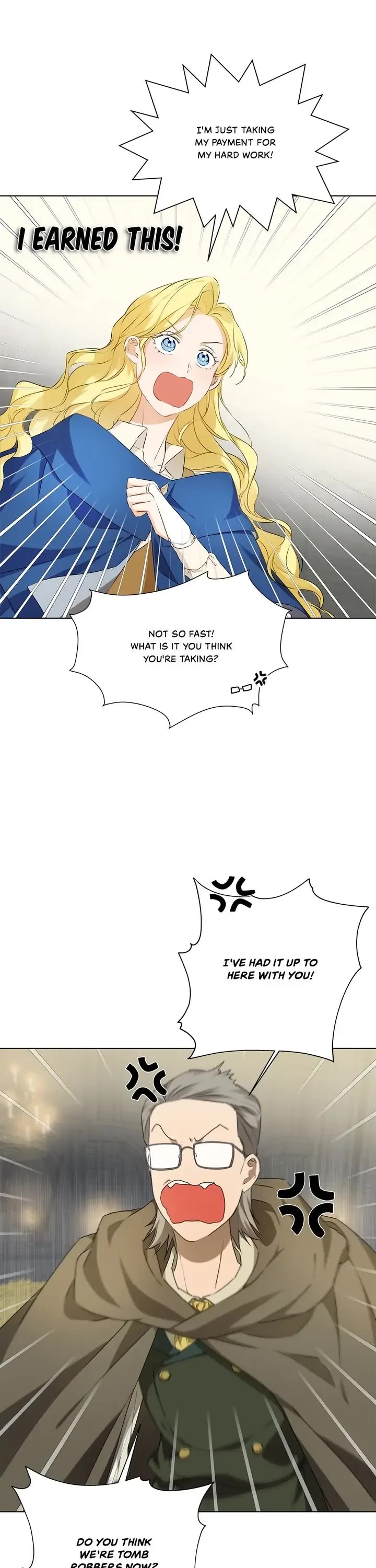 The Golden Haired Elementalist Chapter 96 page 1 - Chapter 96
