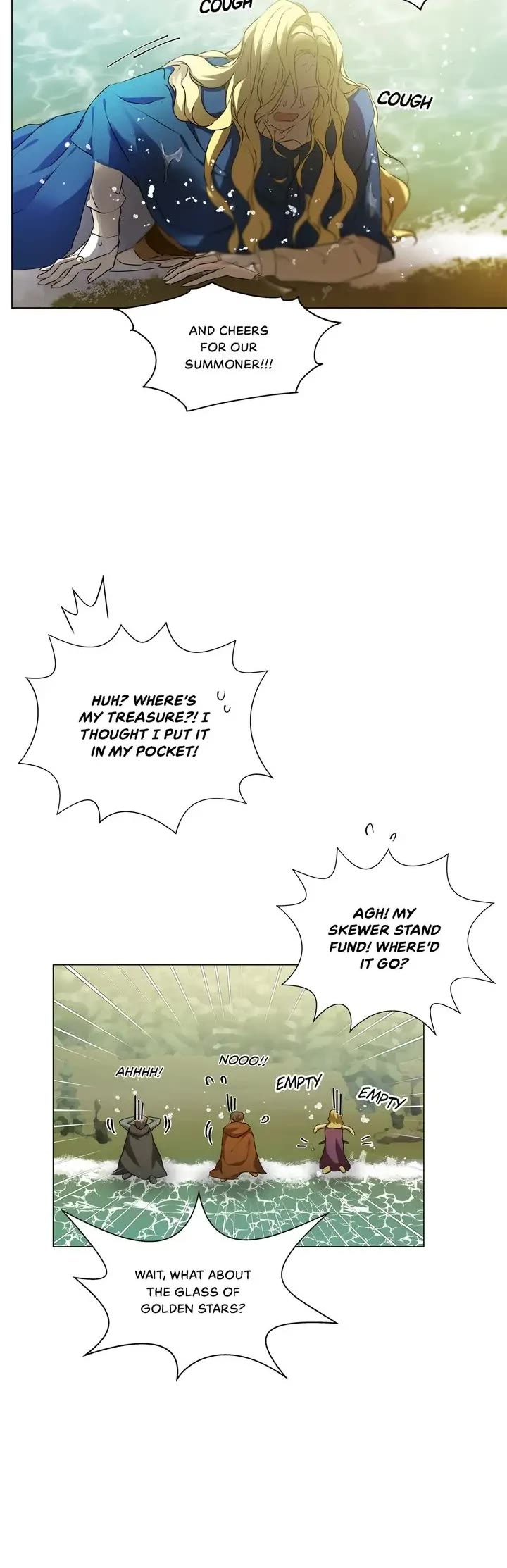 The Golden Haired Elementalist Chapter 97 page 12 - Chapter 97