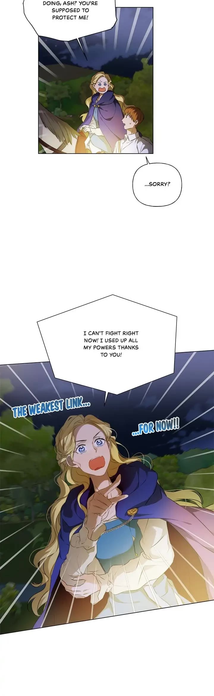 The Golden Haired Elementalist Chapter 98 page 12 - Chapter 98
