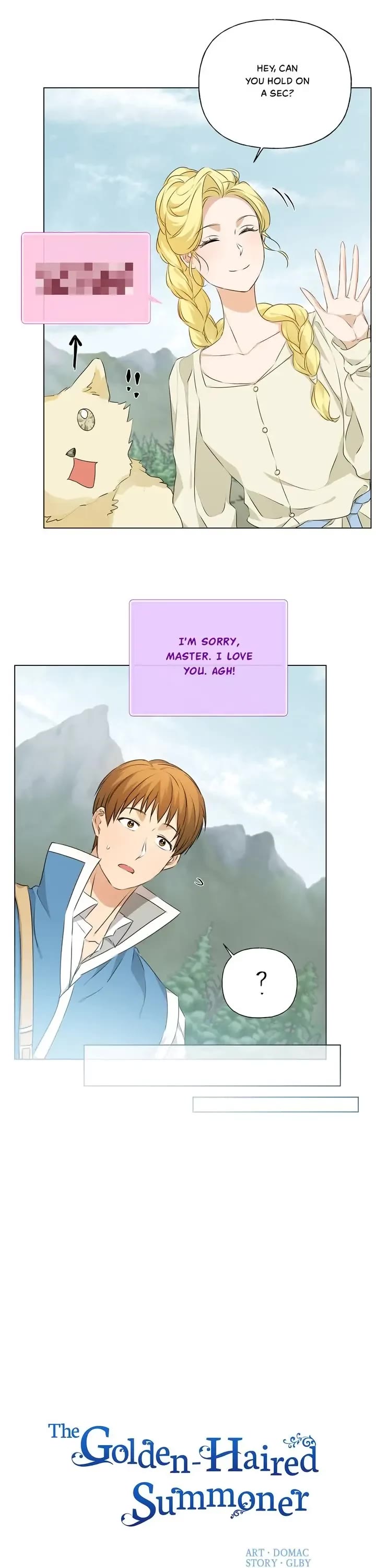 The Golden Haired Elementalist Chapter 99 page 25 - Chapter 99