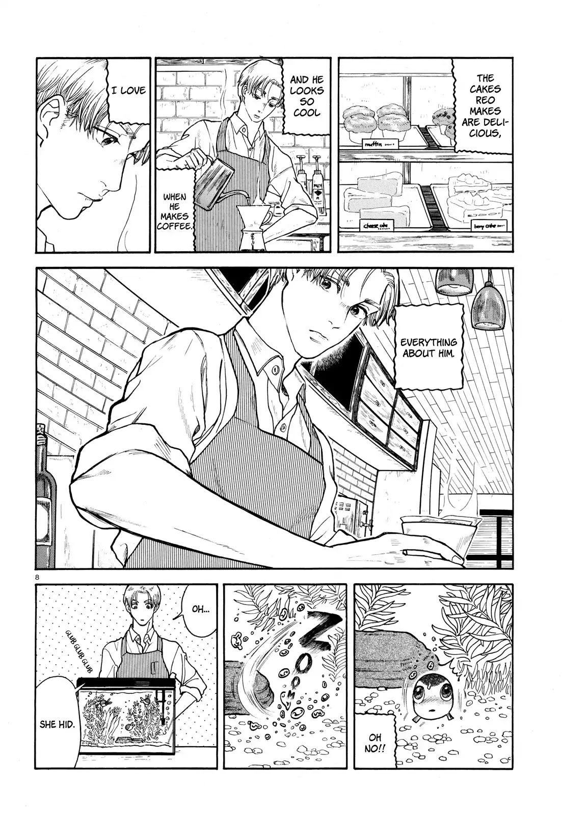 The Goldfish Osushi Chapter 0 page 8 - Chapter 0: Oneshot
