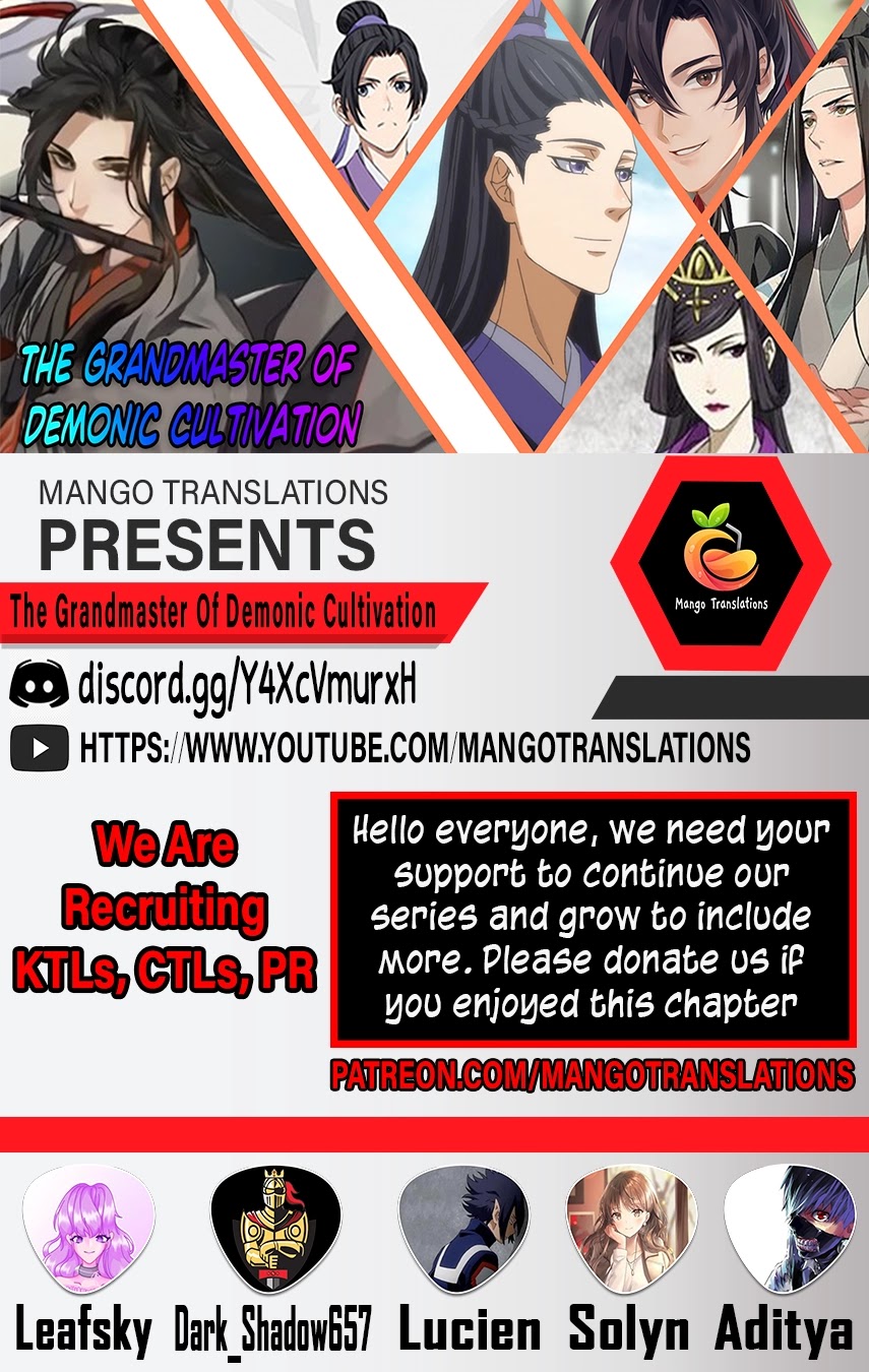 The Grandmaster of Demonic Cultivation Chapter 167 page 1 - Chapter 167