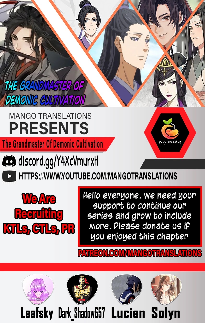 The Grandmaster of Demonic Cultivation Chapter 168 page 1 - Chapter 168