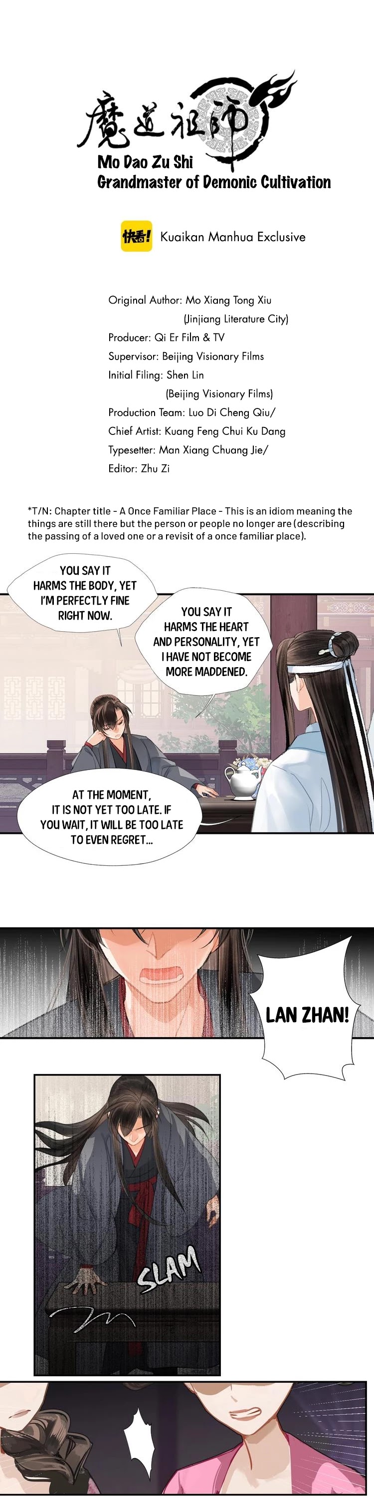 The Grandmaster of Demonic Cultivation Chapter 191 page 1 - Chapter 191: A Once Familiar Place