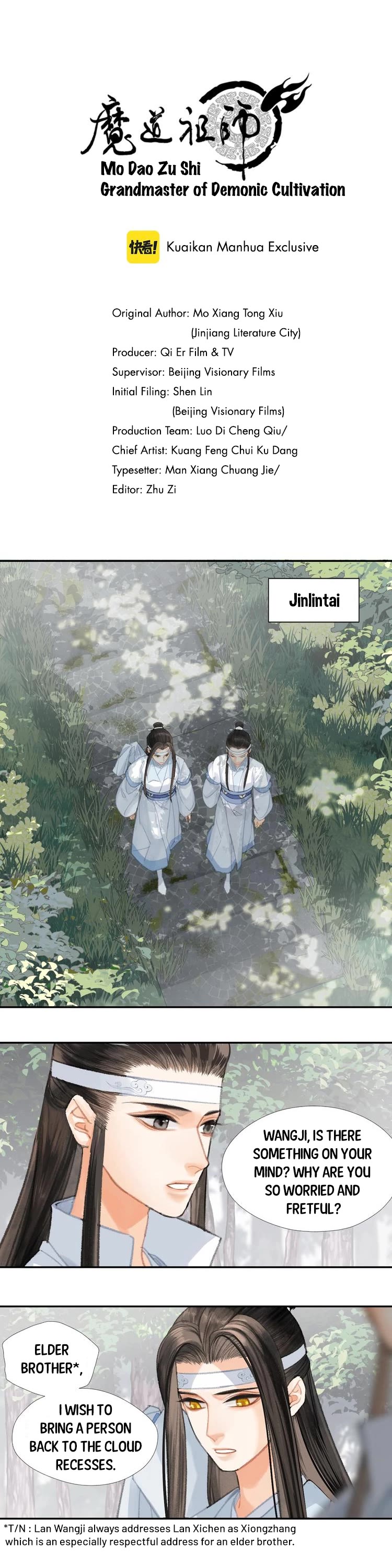 The Grandmaster of Demonic Cultivation Chapter 192 page 1 - Chapter 192: Hiding