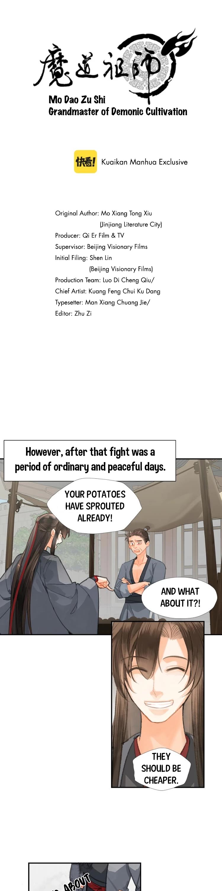 The Grandmaster of Demonic Cultivation Chapter 197 page 1 - Chapter 197: Bringing A Child