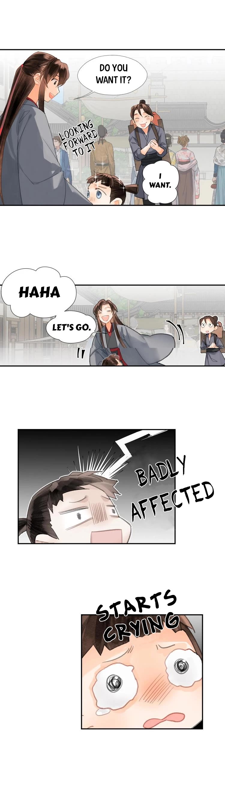 The Grandmaster of Demonic Cultivation Chapter 197 page 14 - Chapter 197: Bringing A Child
