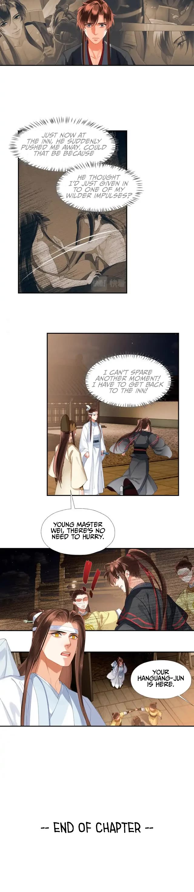 The Grandmaster of Demonic Cultivation Chapter 236 page 9 - Chapter 236: His Feelings