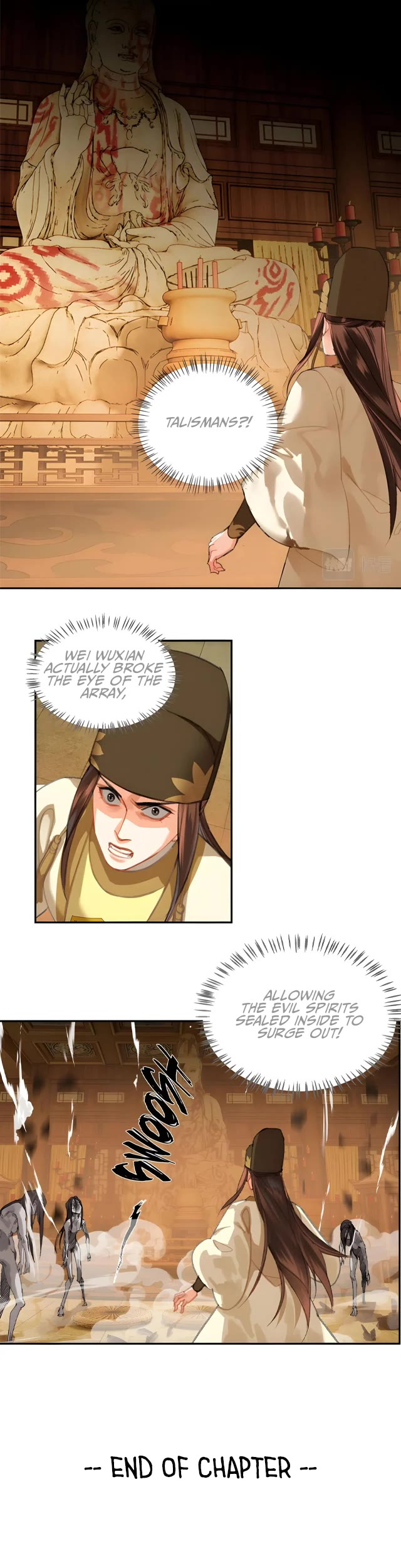 The Grandmaster of Demonic Cultivation Chapter 244 page 9 - Chapter 244: The Hundred Holes Curse (Reprise)