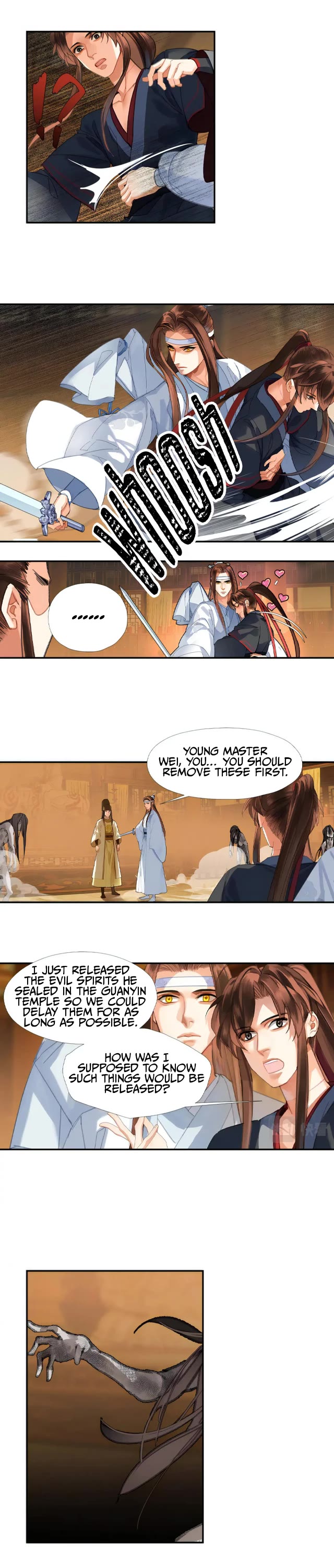 The Grandmaster of Demonic Cultivation Chapter 245 page 3 - Chapter 245: A Great Fire