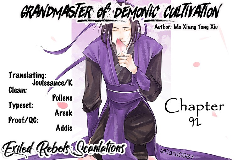 The Grandmaster of Demonic Cultivation Chapter 92 page 2 - Chapter 92
