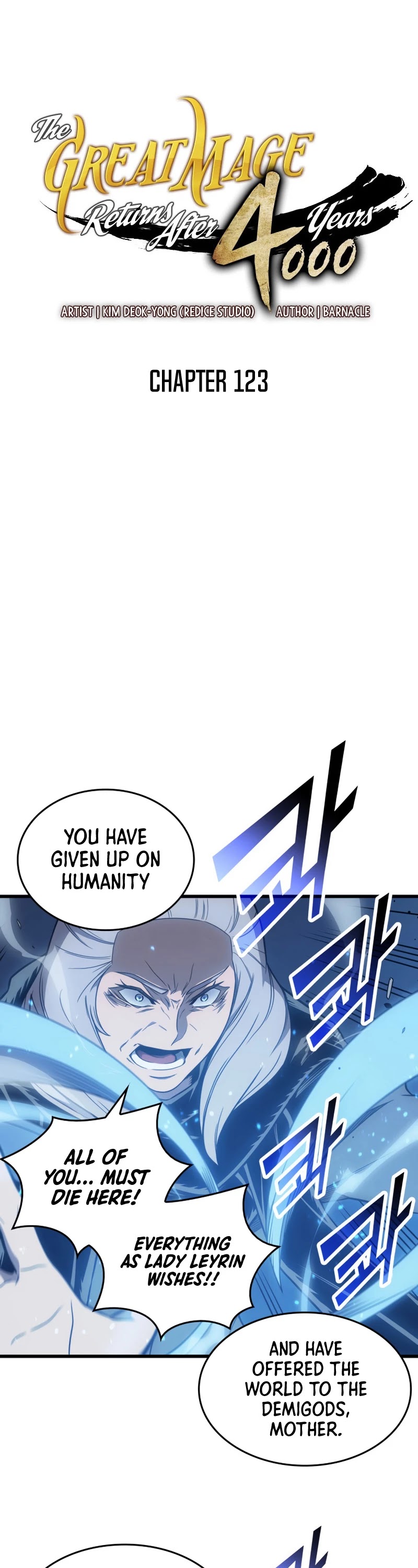 The Great Mage Returns After 4000 Years Chapter 123 page 2 - Chapter 123