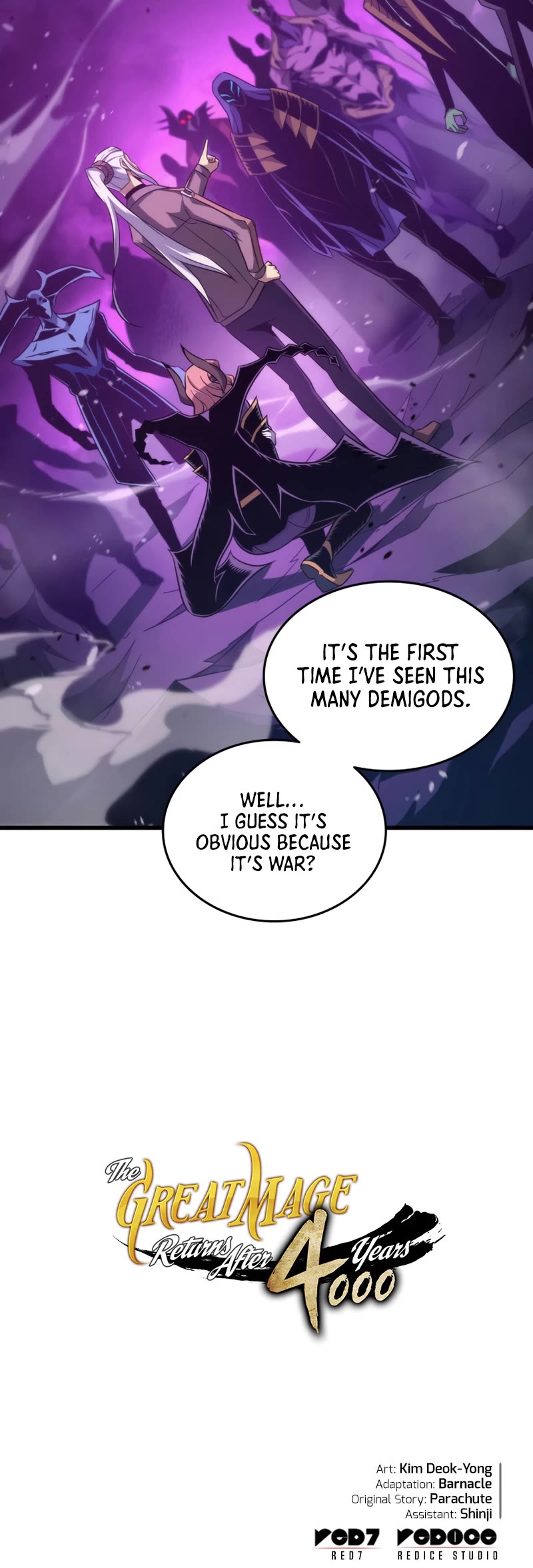 The Great Mage Returns After 4000 Years Chapter 177 page 45 - Chapter 177