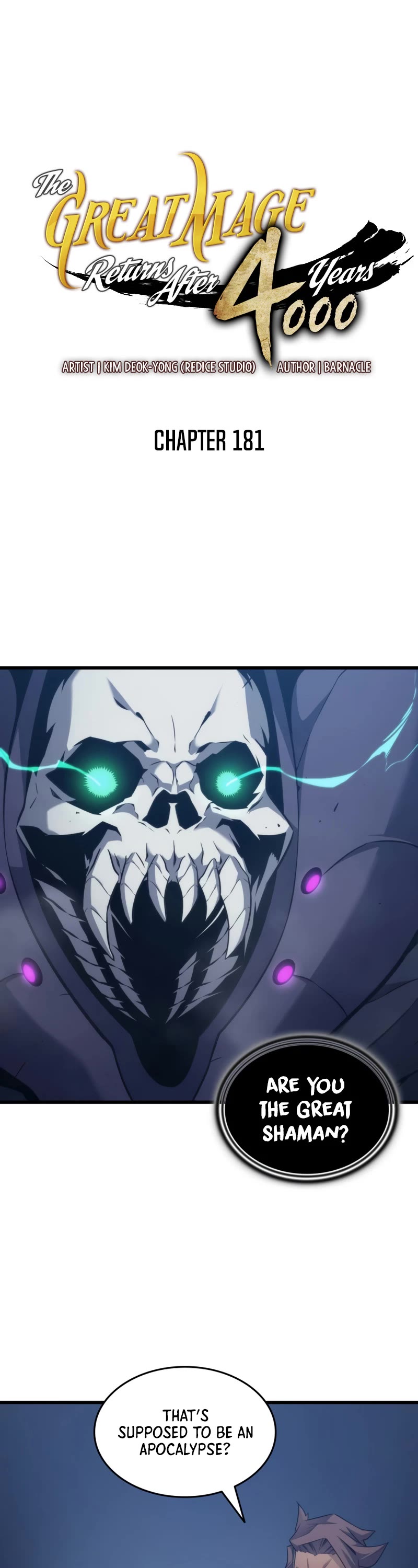 The Great Mage Returns After 4000 Years Chapter 181 page 2 - Chapter 181