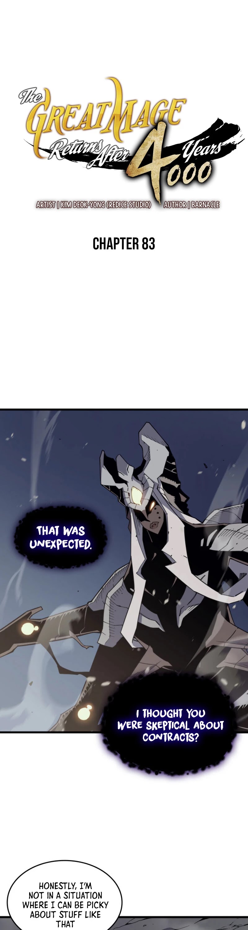 The Great Mage Returns After 4000 Years Chapter 83 page 2 - Chapter 83