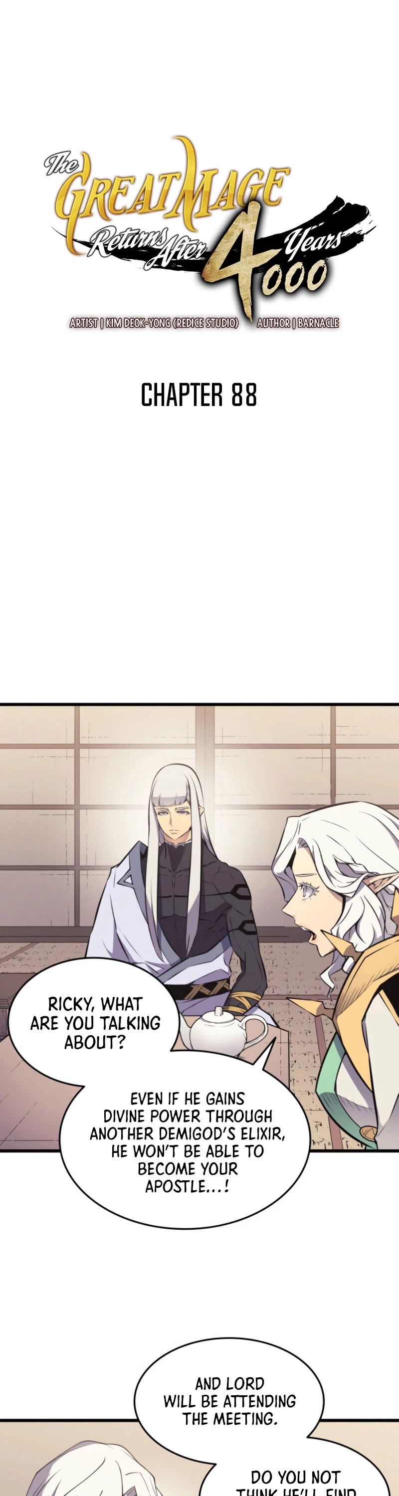 The Great Mage Returns After 4000 Years Chapter 88 page 2 - Chapter 88