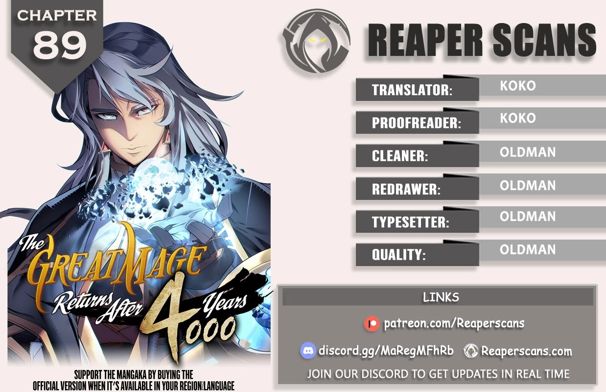 The Great Mage Returns After 4000 Years Chapter 89 page 1 - Chapter 89