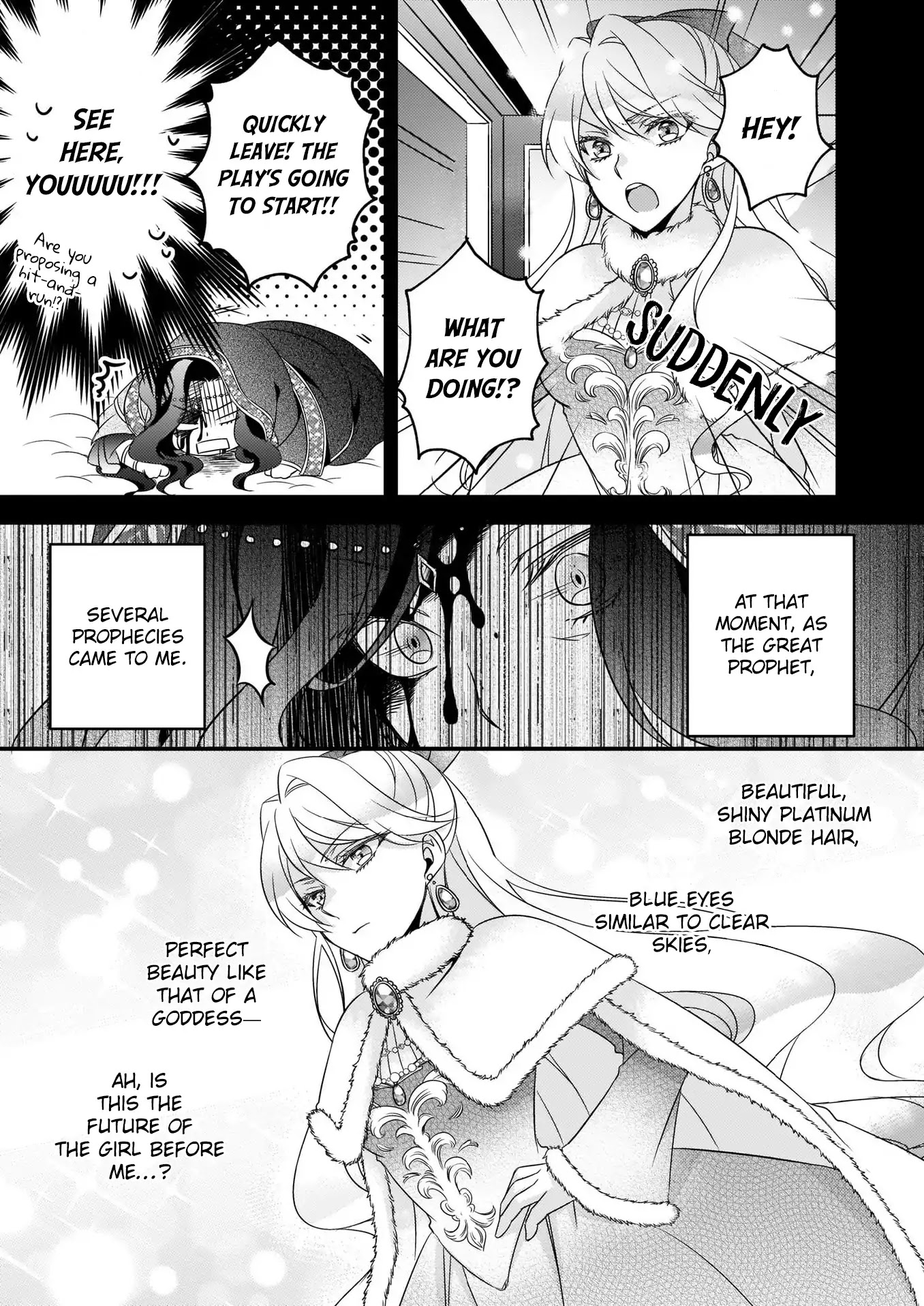 The Great Prophet Is Running from Her Previous Life Chapter 1 page 7 - Chapter 1