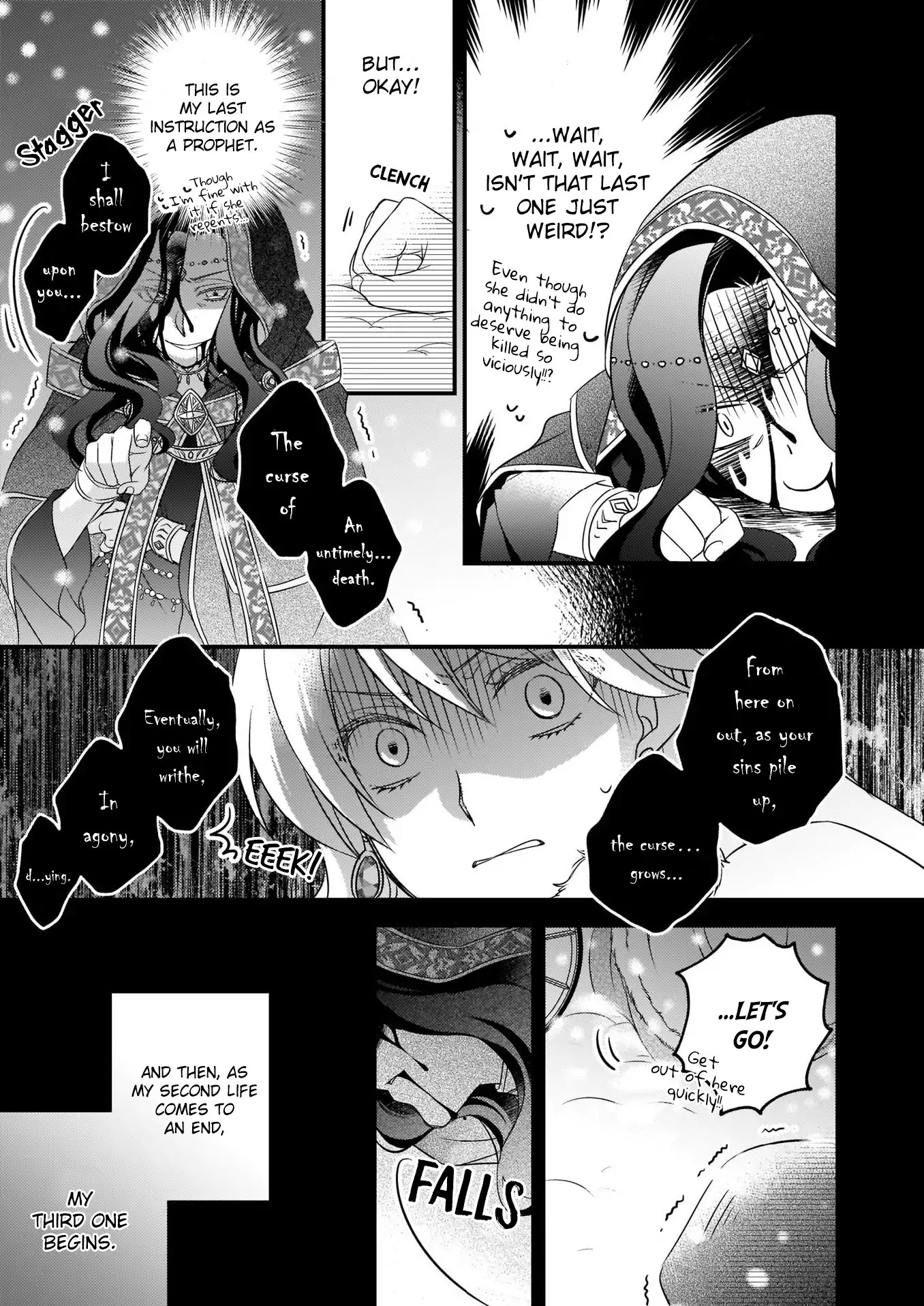 The Great Prophet Is Running from Her Previous Life Chapter 1 page 9 - Chapter 1