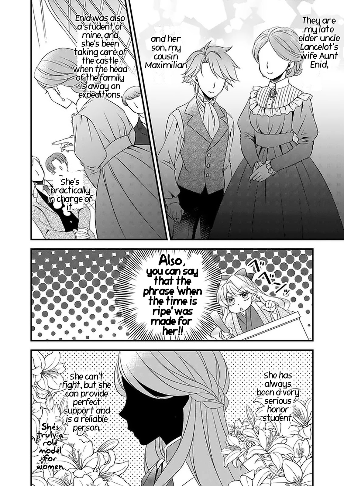 The Great Prophet Is Running from Her Previous Life Chapter 10 page 12 - Chapter 10