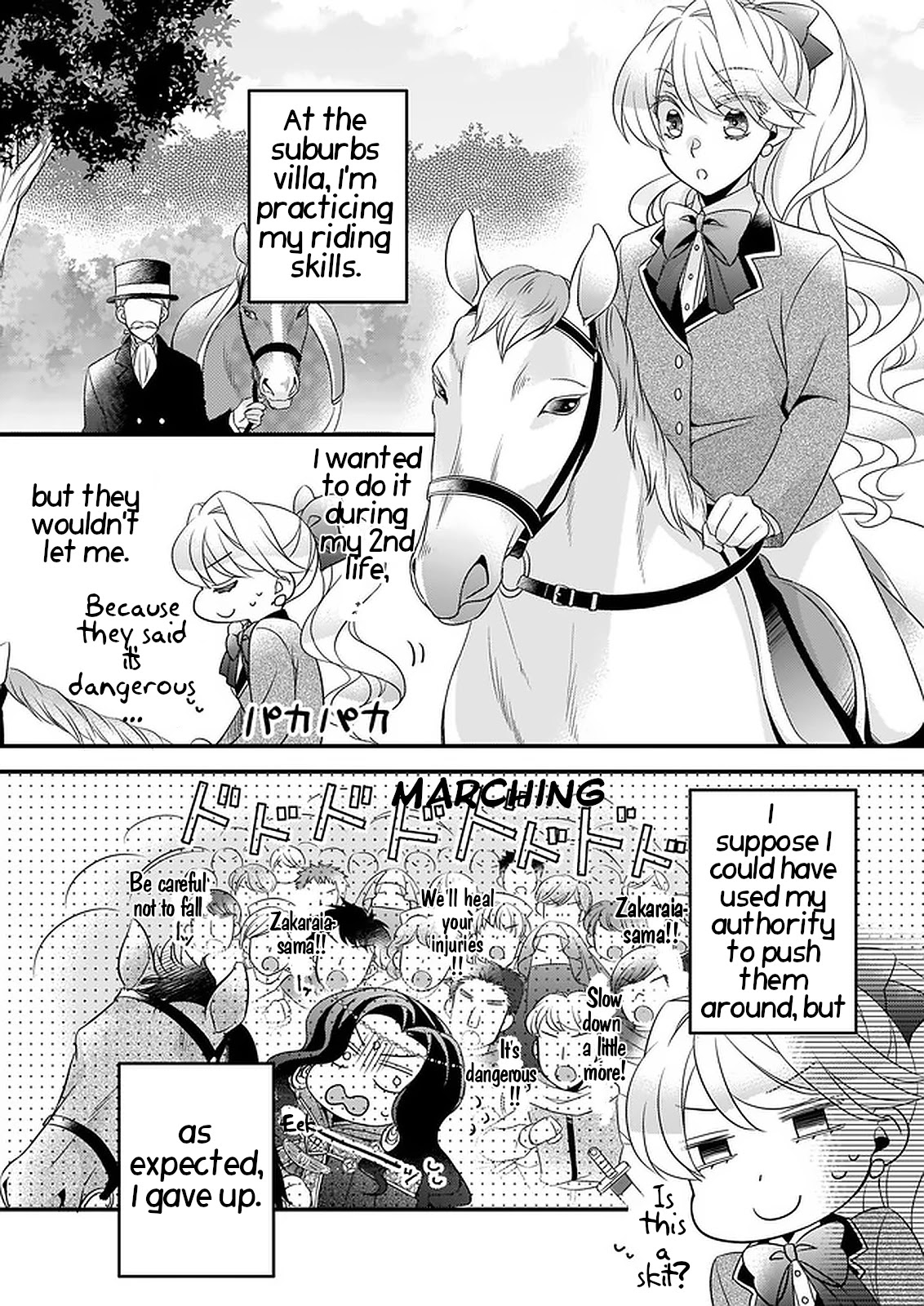 The Great Prophet Is Running from Her Previous Life Chapter 8 page 14 - Chapter 8