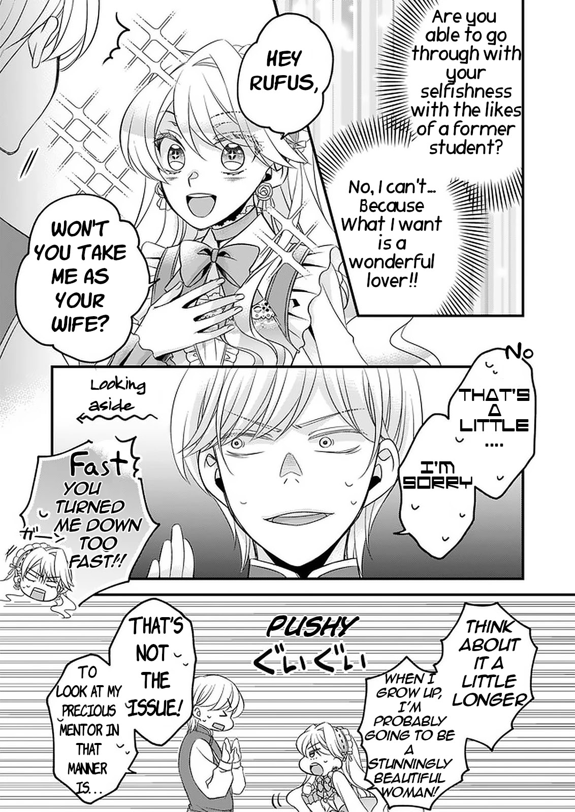 The Great Prophet Is Running from Her Previous Life Chapter 8 page 9 - Chapter 8