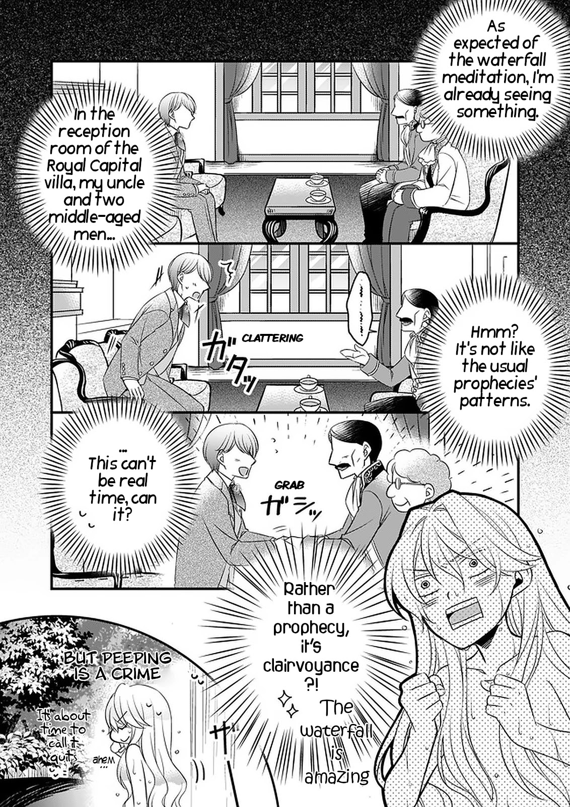 The Great Prophet Is Running from Her Previous Life Chapter 9 page 6 - Chapter 9