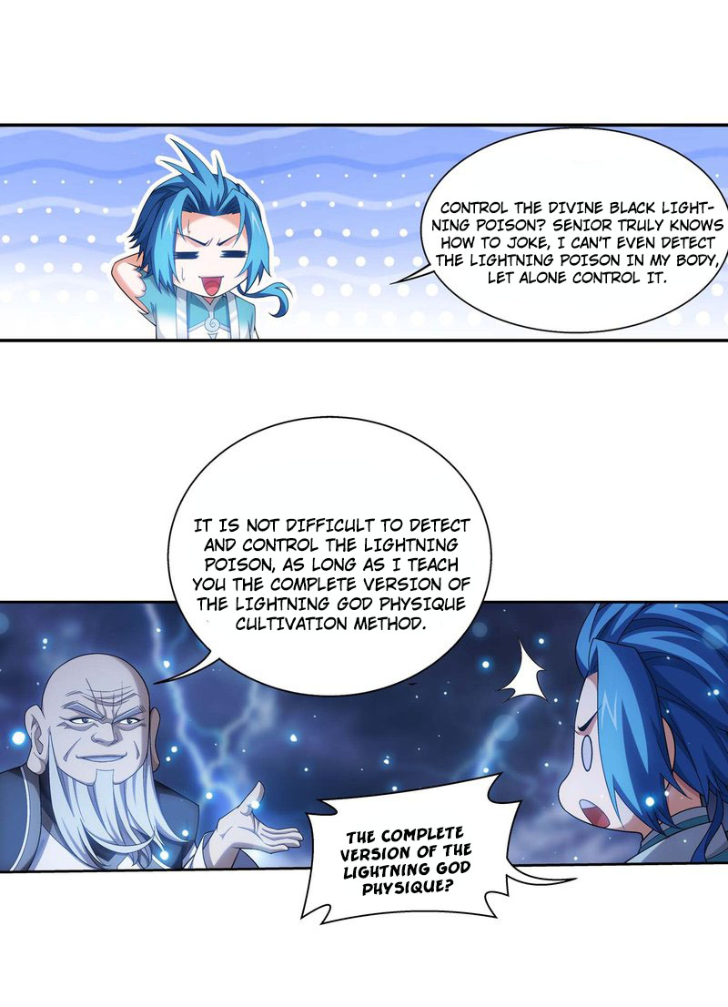 The Great Ruler Chapter 156.2 page 14 - Chapter 156.2: Necessary preparation = struck by lightning