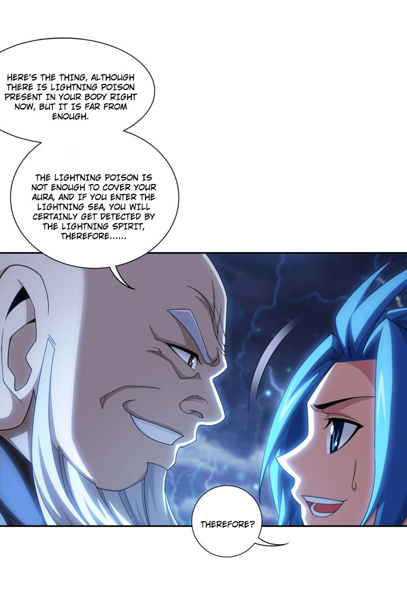 The Great Ruler Chapter 156.2 page 19 - Chapter 156.2: Necessary preparation = struck by lightning