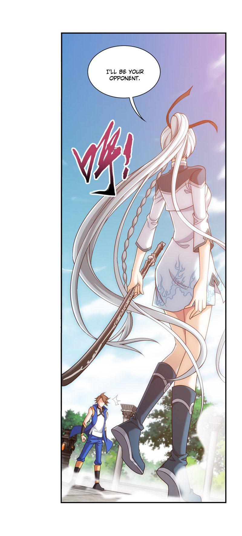 The Great Ruler Chapter 159.2 page 15 - Chapter 159.2: Luo li, Long time no see