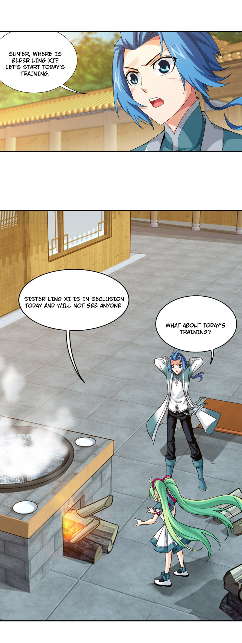 The Great Ruler Chapter 166.1 page 9 - Chapter 166.1: Couple Bath