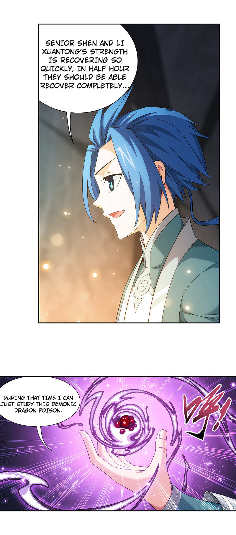 The Great Ruler Chapter 173.2 page 3 - Chapter 173.2: Divine Black Lightning Poison Finger +