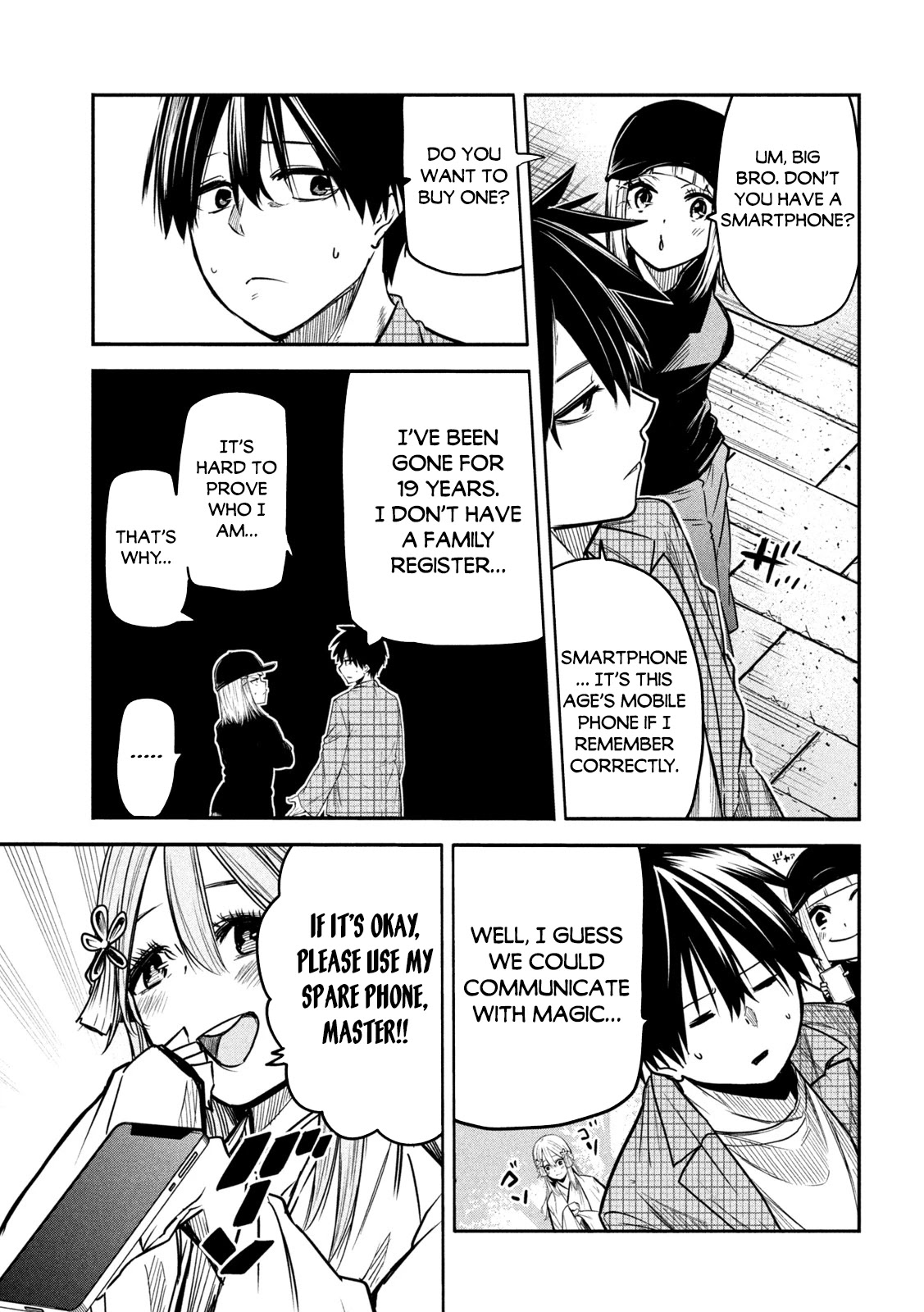 The great sage who returned from another world wants to live quietly Chapter 6 page 10 - Chapter 6: Nekomata's Classmate