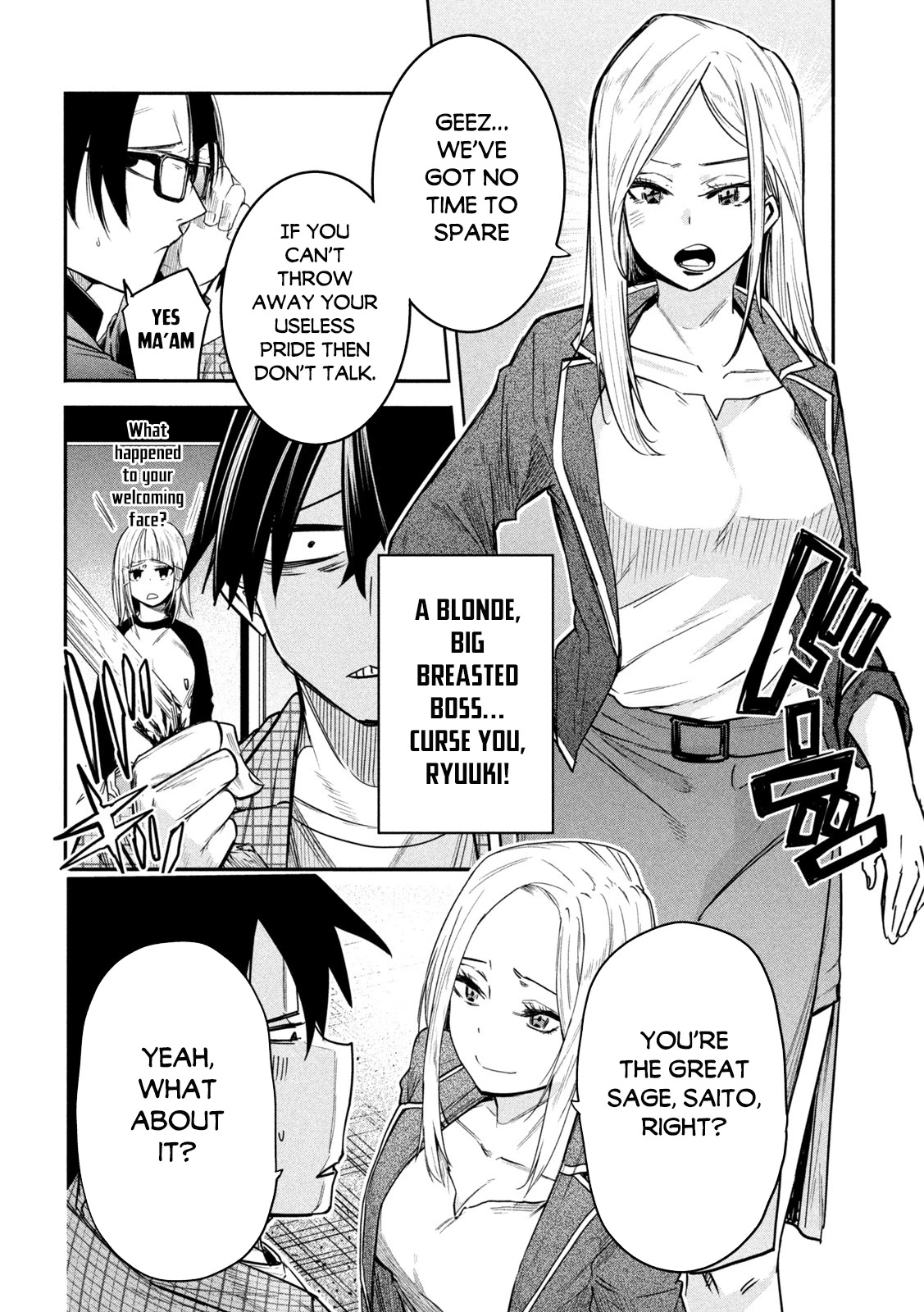 The great sage who returned from another world wants to live quietly Chapter 7 page 34 - Chapter 7: Yakuza and the Shopping District