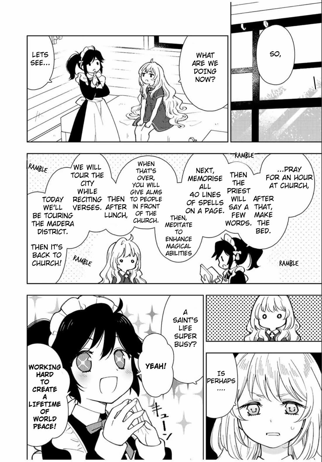 The Great Saint's Carefree Journey to Another World. Chapter 1 page 34 - Chapter 1: The World is Shining Bright